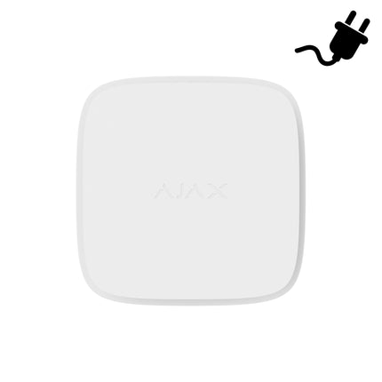 Ajax Systems FireProtect 2 AC (Hitte) Netstroom Wit