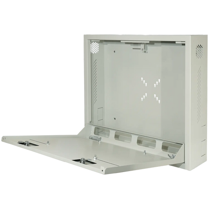 AlarmsysteemExpert.nl A-LOCKBOX-WALL, Metalen box voor recorder, afsluitbaar wandmodel