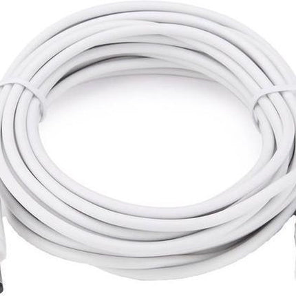 AlarmsysteemExpert.nl Verlengkabel voeding 12volt 5mtr Wit