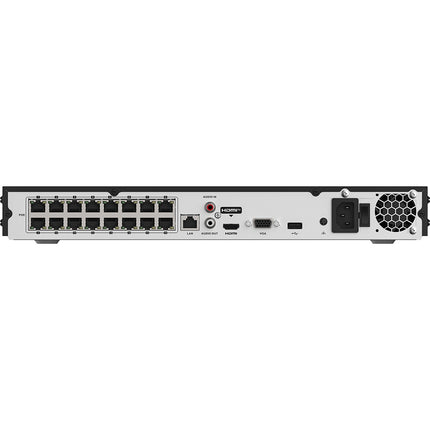 ASE NVR616, 16 Kanaals NVR, HDMI, PoE 16x, HIK-Oem