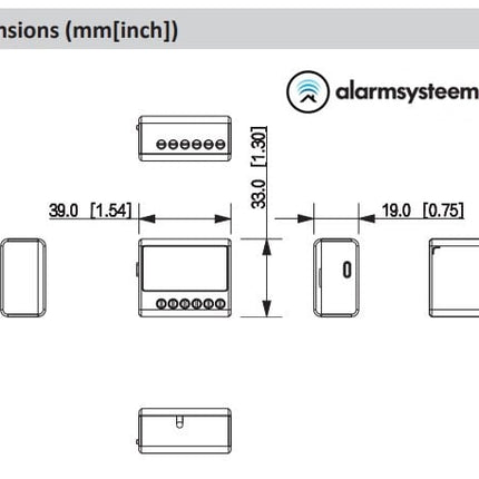 Dahua DHI-ARM7011-W2(868) Draadloze relais 7-24VDC