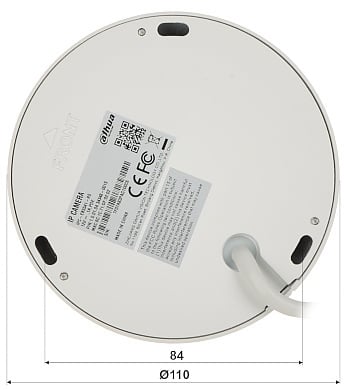 Dahua EB5541-AS 5MP D/N IR 360° WizMind Camera 1.4mm lens