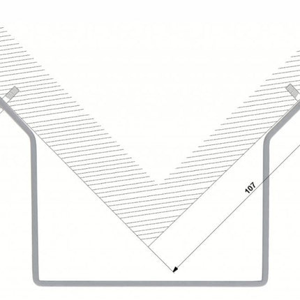 Dahua PFA151-B zwart hoekbeugel
