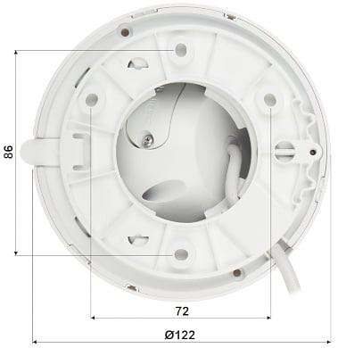 Dahua Set 2x Turret 8MP + Recorder & Bekabeling