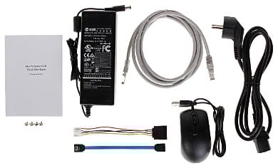 Dahua Set 4x Turret 8MP 4K Full-Color + Recorder & Bekabeling