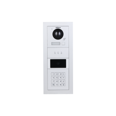 Dahua VTO4202F-P1 Video Intercom Camera Hoofdmodule Zwart met 1 beldrukker