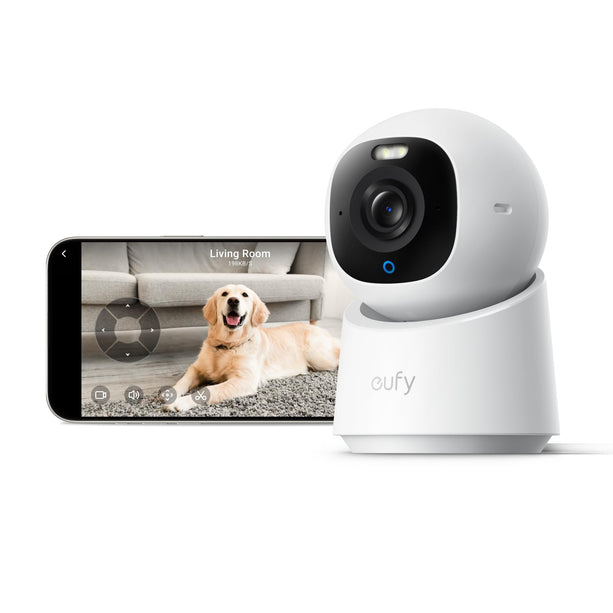 Eufy Indoor Cam E30, Pan & Tilt draaibaar 8Mp 4K