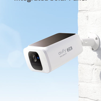 Eufy Security SoloCam S40 Solar 2K resolutie, Batterij met ingebouwd zonnepaneel DEMO