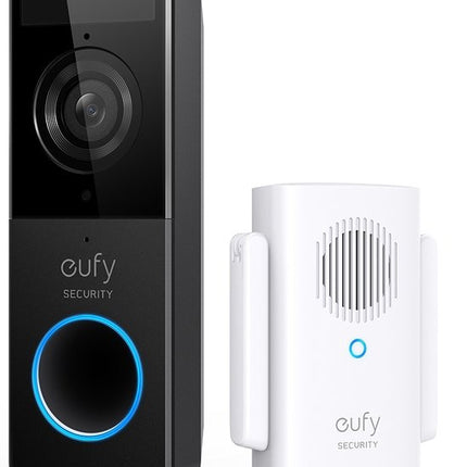 Eufy Slimme Video  Deurbelset Batterijgevoed 1080P Draadloze gong