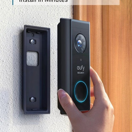 Eufy Videodeurbel Add-on, 2K resolutie, oplaadbare batterij, uitbreiding op Homebase
