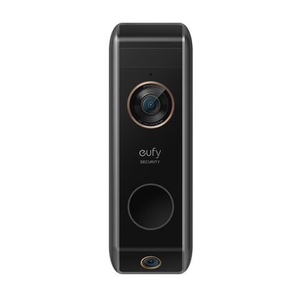 Eufy Videodeurbel Dual 2 Pro Add-on, 2K resolutie, oplaadbare batterij, uitbreiding op Homebase