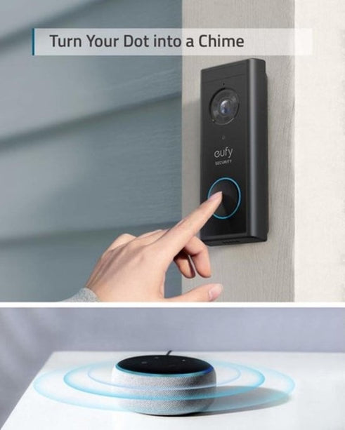 Eufy Videodeurbel S220 set draadloos met Homebase