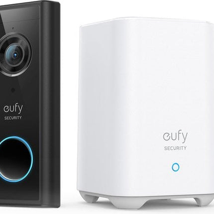 Eufy Videodeurbel set draadloos met Homebase
