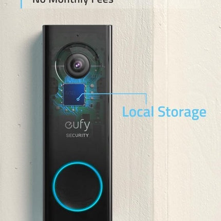 Eufy Videodeurbel set draadloos met Homebase