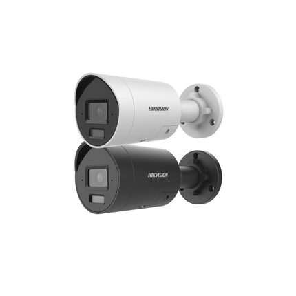 Hikvision DS-2CD2087G3-LI2UY/SL Zwart, 8MP 4K Bullet , ColorVu 3.0, Anti-corrosie, Strobe LED en Dual-Mic