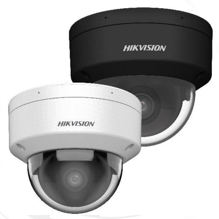 Hikvision DS-2CD2186G2H-ISU 2.8mm 8 MP DarkFighter AcuSense Dome Camera Zwart, PoE, Microfoon