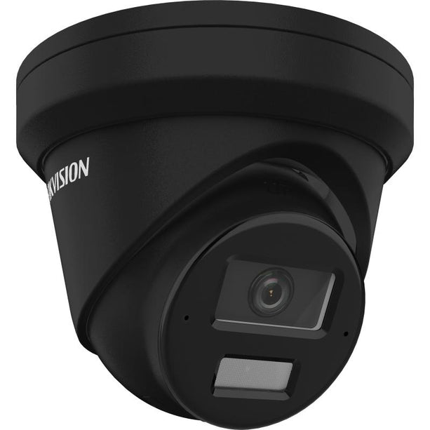 Hikvision DS-2CD2343G2-LI2U Zwart, 4MP Turret, Smart Hybrid Light, AcuSense, PoE, Micro SD slot, Microfoon