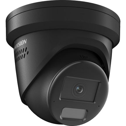 Hikvision DS-2CD2346G2H-IS2U/SL Zwart, 4Mp Darkfighter Eyeball, 2-weg audio, Strobe licht en sirene