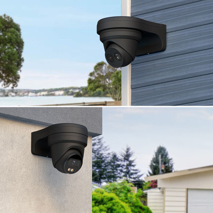 Hikvision DS-2CD2346G2H-IS2U/SL Zwart, 4Mp Darkfighter Eyeball, 2-weg audio, Strobe licht en sirene