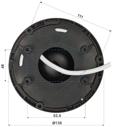 Hikvision DS-2CD2386G2H-I, 8MP Acusense Darkfighter SD-slot PoE IR-Led