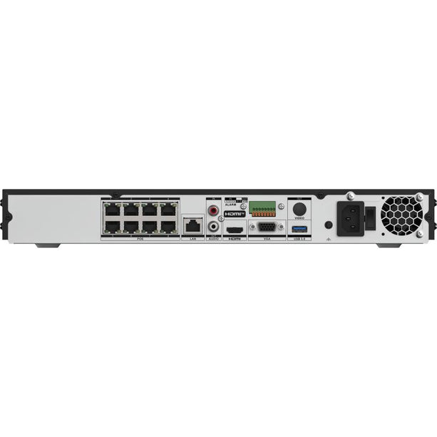 Hikvision DS-7608NXI-I2/8P/VPro, 8 kanaals PoE, AcuSeek, AI-functies