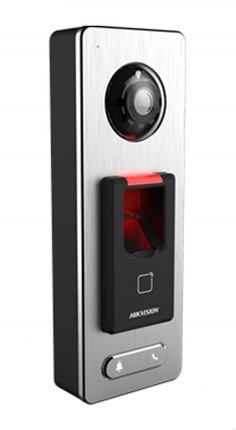 Hikvision DS-K1T501SF Video Access Control Terminal (standalone incl. camera en vingerafdruk)