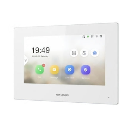 Hikvision DS-KH6320-WTE2 Binnenpost 2-Draads 7''Inch scherm WIT