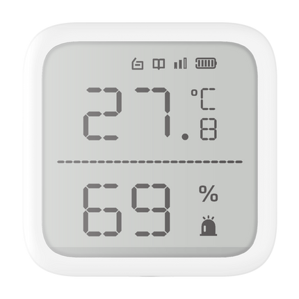 Hikvision DS-PDTPH-E-WE Draadloze temperatuur detector