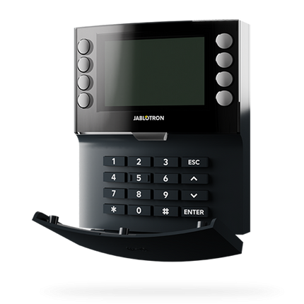 Jablotron JA-155E-AN, Draadloos bediendeel met viersegmenten toetsenbord, LCD en RFID lezer