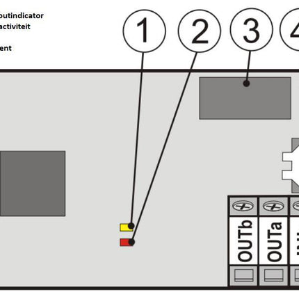 Jablotron JA-190X PSTN communicatie module