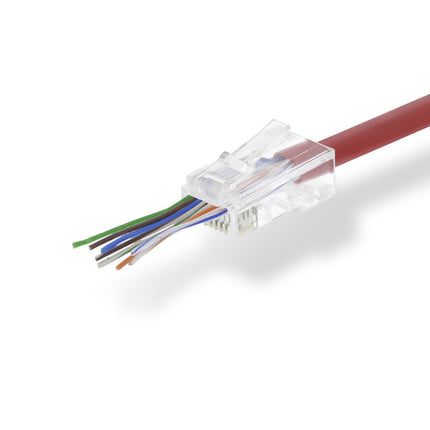 Nedis RJ45 Connector CAT6 FTP Pass Through Solid 10 stuks