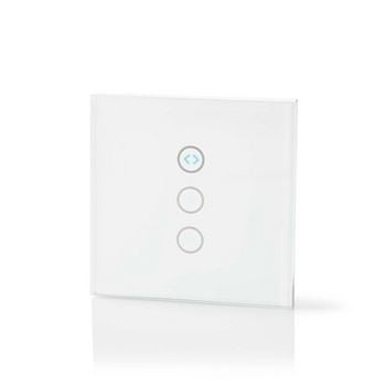 Nedis Wi-Fi smart muurschakelaar | Gordijn-, luik- of zonneschermbediening