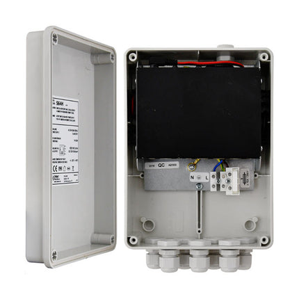Pulsar SG64H 1000Mbit switch in IP56 buitenkast 2x uplink & 4xPoE