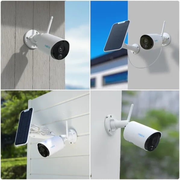 Reolink B320 Zwart, 3MP WiFi camera op batterij, AI technology, 2-weg audio