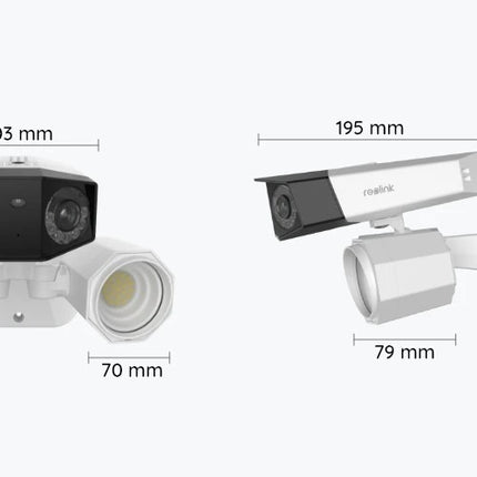 Reolink Duo Floodlight WiFi, slimme 4K WiFi Dual-lens camera met schijnwerpers en 180° kijkhoek