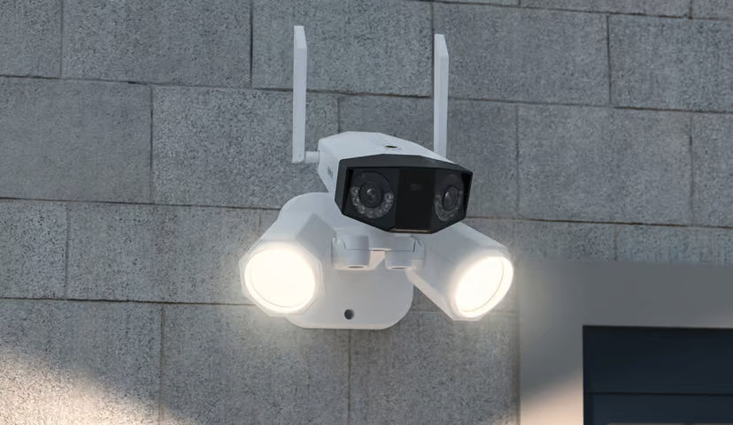 Reolink Duo Floodlight WiFi, slimme 4K WiFi Dual-lens camera met schijnwerpers en 180° kijkhoek