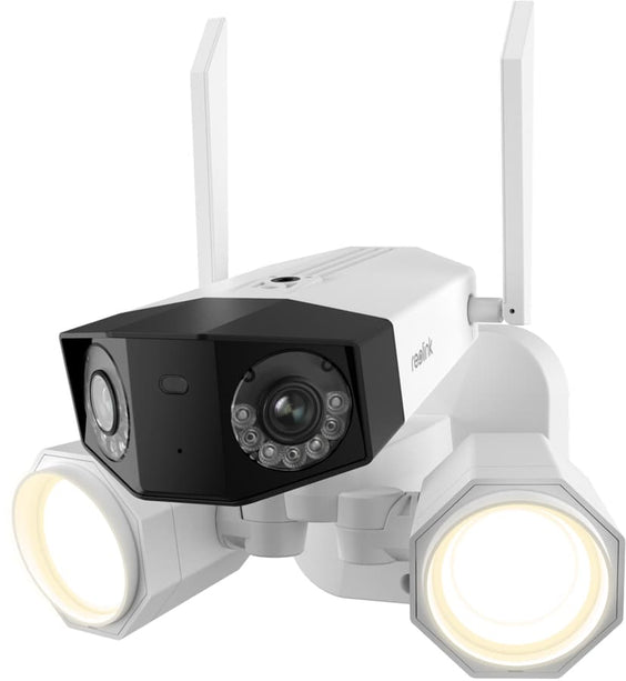 Reolink Duo Floodlight WiFi, slimme 4K WiFi Dual-lens camera met schijnwerpers en 180° kijkhoek