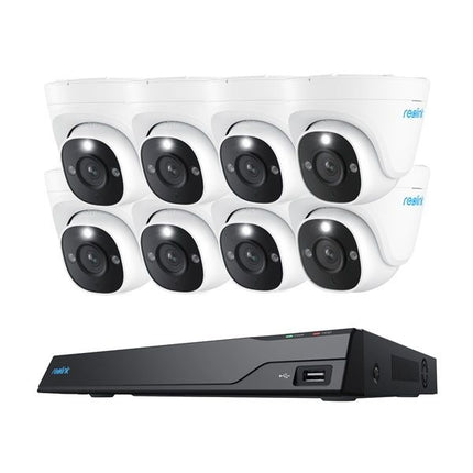 Reolink NVS16-12MD8, slimme 12MP PoE 16 kanaals beveiligingsset met kleuren nachtzicht